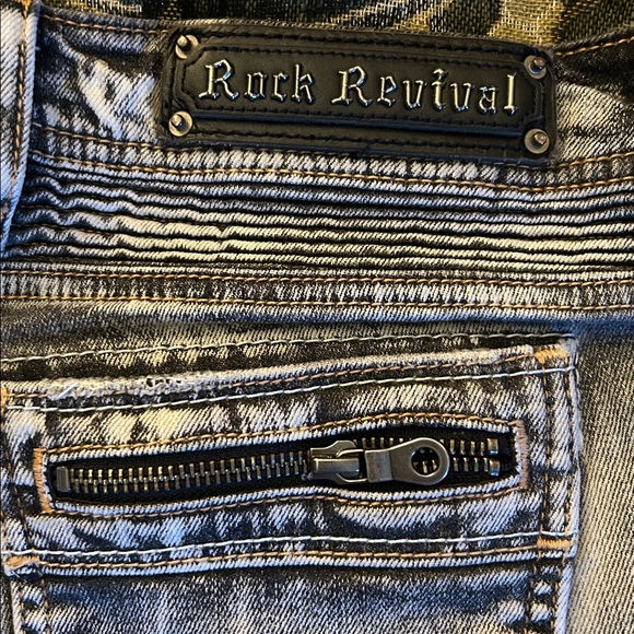 Rock revival Moto shorts NWT - Picture 5 of 16